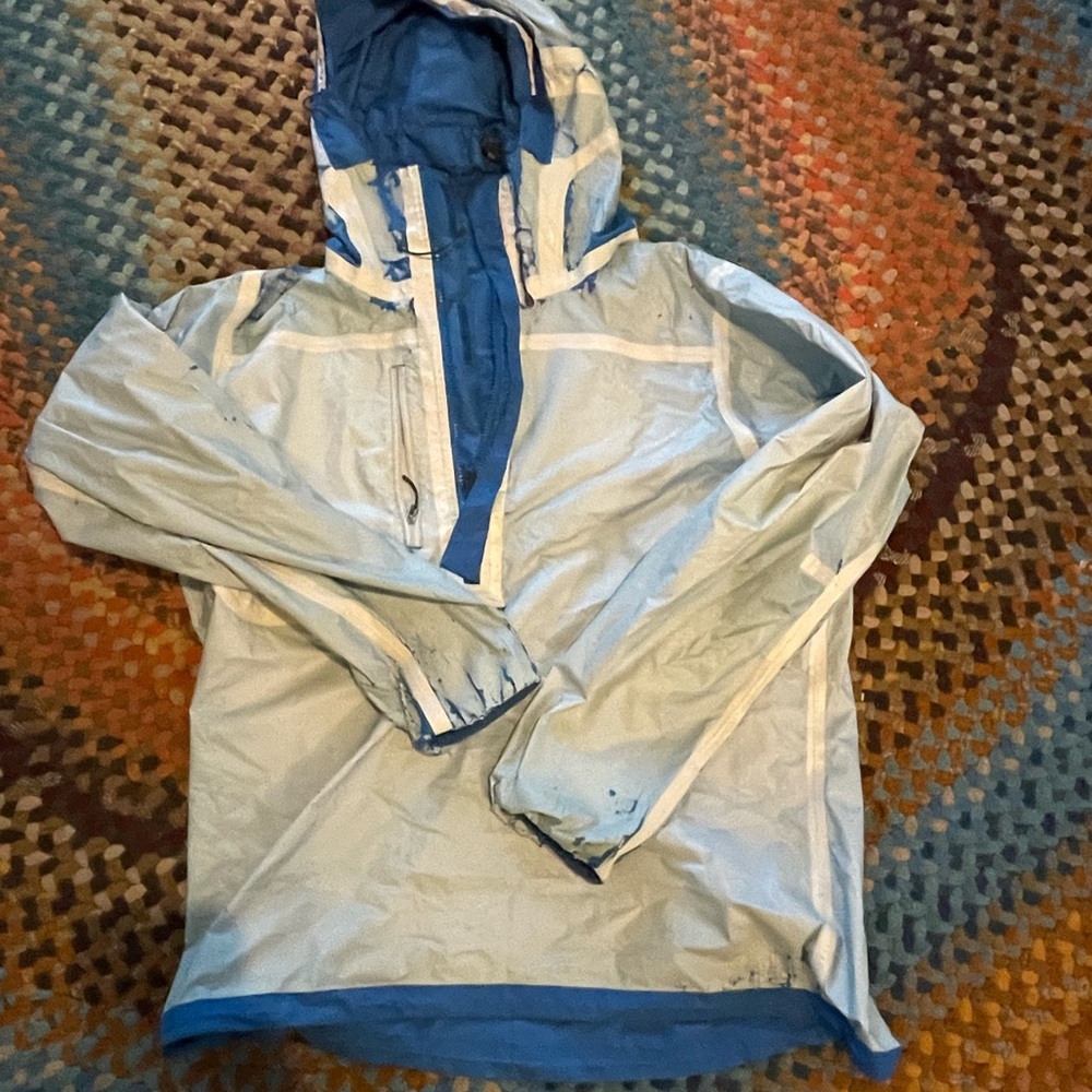 Mens pull over Patagonia Torrentshell rain jacket size XL - Picture 8 of 9